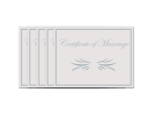 Premium Marriage Certificate 5 Pack