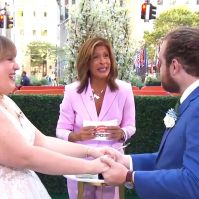 Hoda Kotb Reunites With Couple She Wed Live on Television