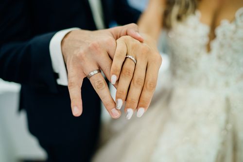 Officiant ring hot sale exchange wording