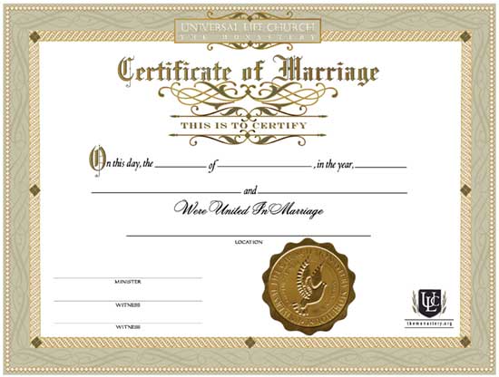 Marriage Certificates 9362