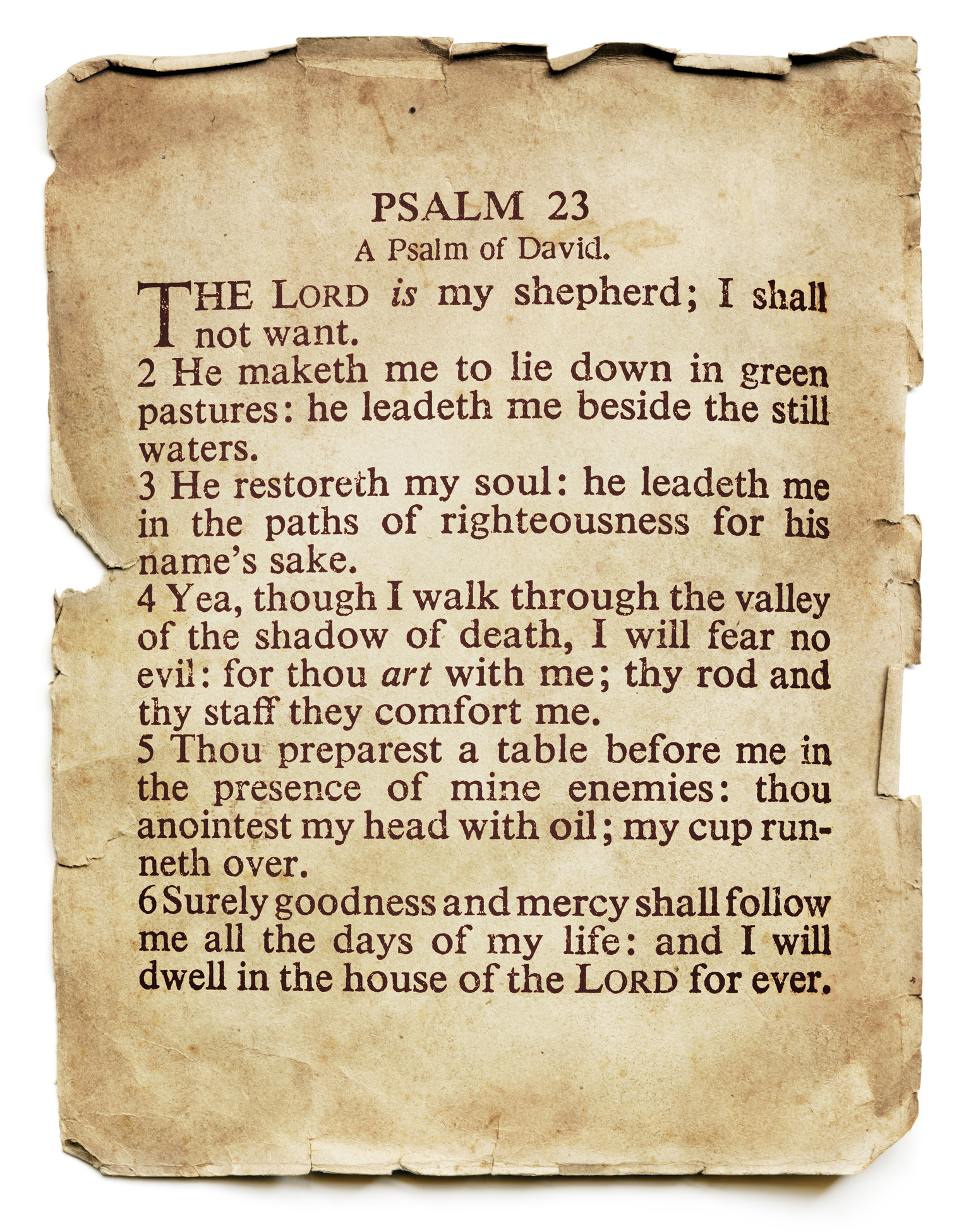 23rd-psalm-printable