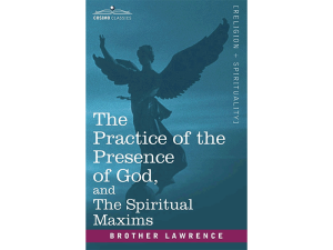 The Practice of the Presence of God