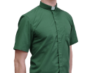 Green Short Sleeve Clergy Shirt