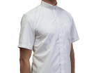 White Short Sleeve Clergy Shirt