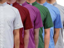 Short Sleeve Minister Shirt - Color